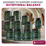 Brand label details of Herbpy beetroot and maca root capsules
