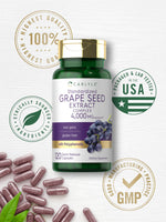 Carlyle Grape Seed Extract 4000mg potency details