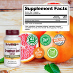 NutriBiotic Grapefruit Seed Extract vegan capsule detail