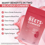 Natrava Beets Plus supplement facts label and ingredients