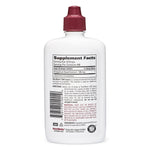 NutriBiotic Grapefruit Seed Extract four fluid ounces bottle showing supplement facts and vegan certification