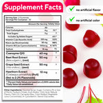 VitaUp Beet Root Gummies bottle side view showing ingredients