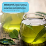 Close up of Applied Nutrition Green Tea Fat Burner liquid softgels