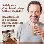 Coco Complete superfood powder packaging nutritional details