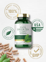 Back of the bottle showing ingredients for Carlyle green tea extract