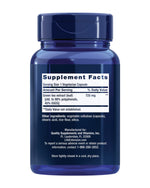 Life Extension Mega Green Tea Extract supplement facts label