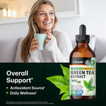 Bio Krauter Green Tea supplement bottle label details
