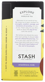 Stash Tea Asian Pear Harmony green tea leaves and pear garnish