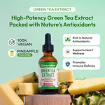 Drops Of Nature Green Tea extract supplement label details