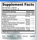 YUMMYVITE leg cramp relief daily supplement packaging displaying product shelf life and bar code.