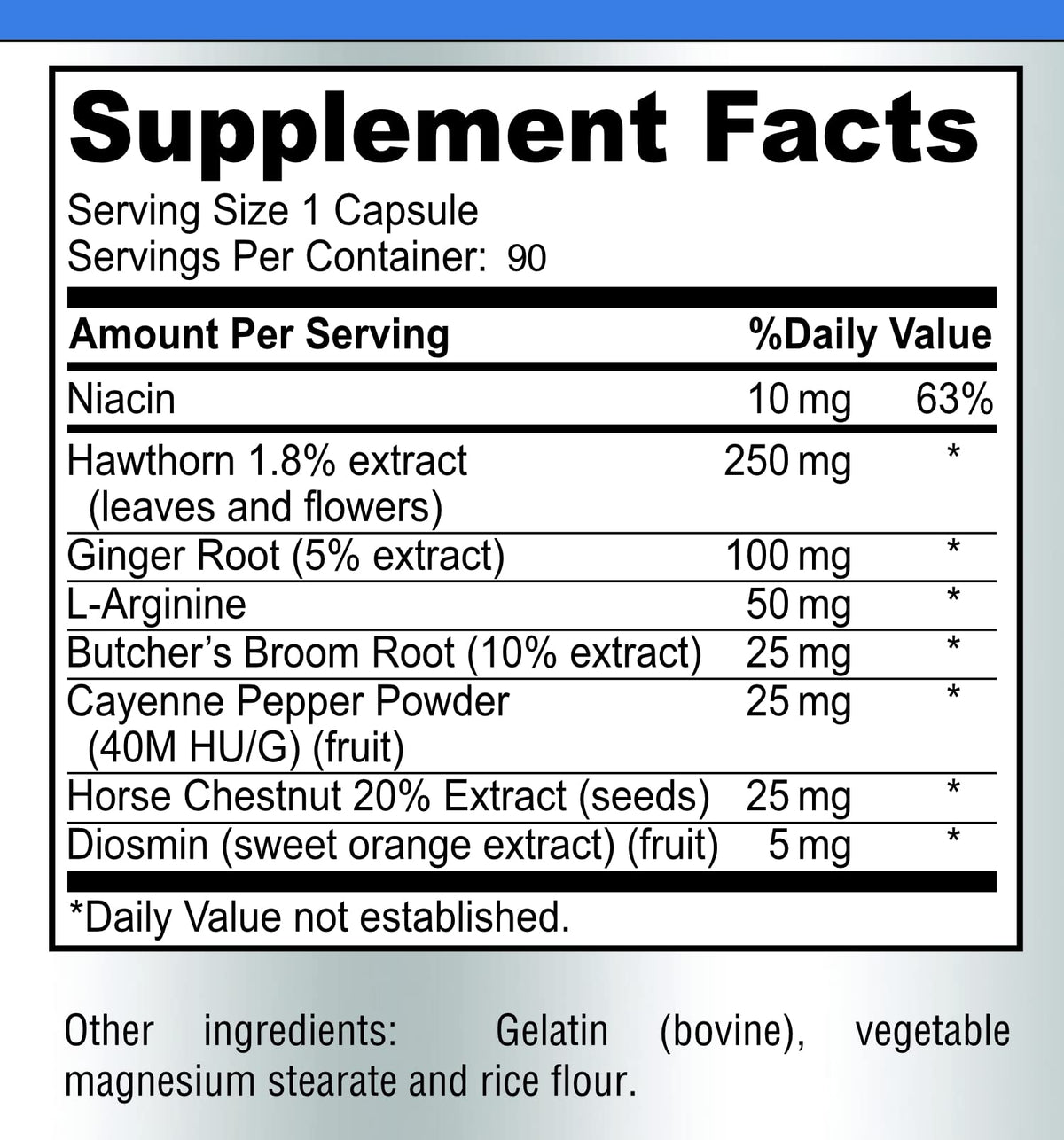 YUMMYVITE leg cramp relief daily supplement packaging displaying product shelf life and bar code.