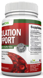 NutriONN leg comfort and blood flow complex packaging from top perspective