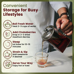 Organic Way Hawthorn Berries premium caffeine free herbal product seal
