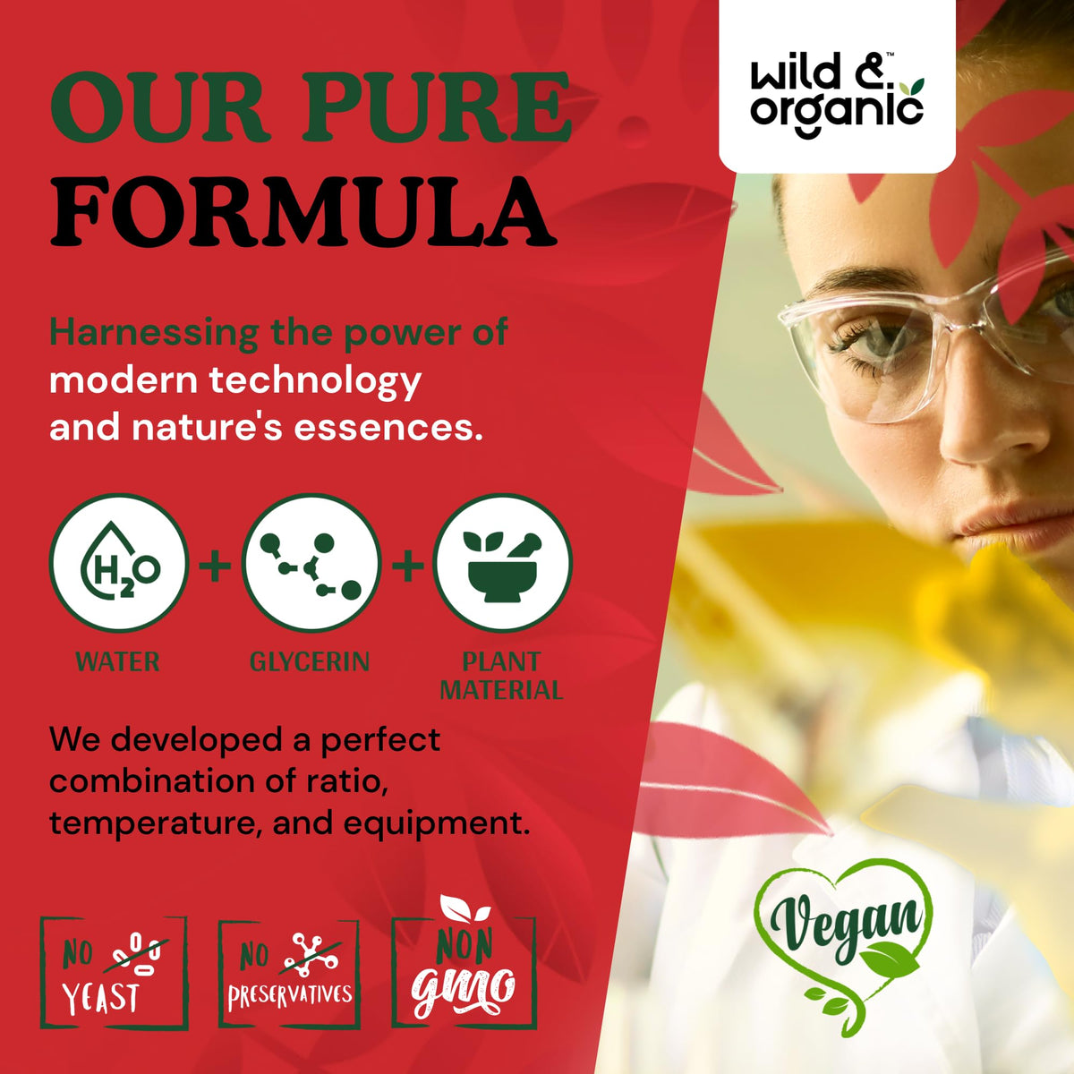 Secure tamper-evident cap and dropper seal on Wild & Organic Hawthorn Berry authentic USA-imported extract bottle.