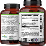 Zazzee pure Himalayan shilajit extract dietary supplement bottle against a clean secure background