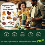Dragon Herbs Tonic Alchemy packaging showcasing vegan and gluten free certifications