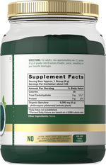 Carlyle blue green algae superfood powder container