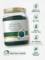 Carlyle vegan non GMO gluten free spirulina powder