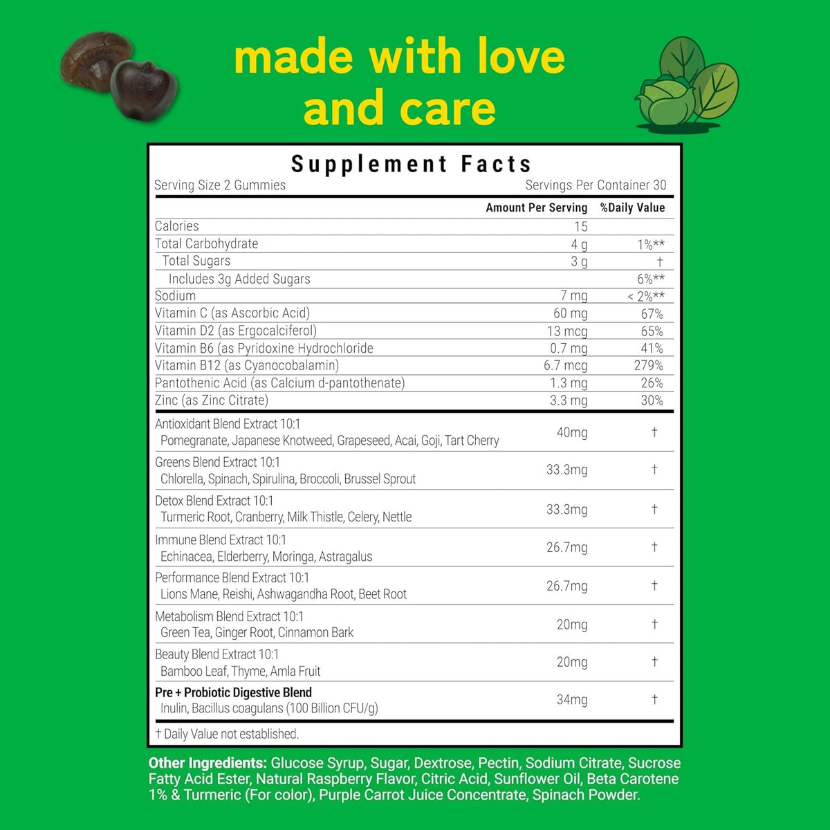 Kwala Nutrition Daily Greens dietary supplement bottle showing raspberry flavor label.