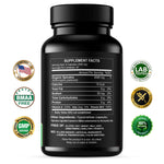 Organic Spirulina Powder 3000 mg supplement label nutritional facts