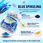 Nextdia blueberry flavor liquid filled wellness gummies close up