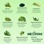 Newellme superfood multivitamin gummies side label details on digestive wellness