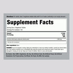 Piping Rock Organic Spirulina Arthrospira Platensis supplement facts label