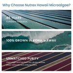 Nutrex Hawaii immune and cellular energy support health supplement close up view.