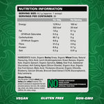 EHP Labs OxyGreens Pineapple flavor supplement tub showing 30 servings details