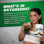 Authentic daily super greens mix bottle lifestyle display for health enthusiasts