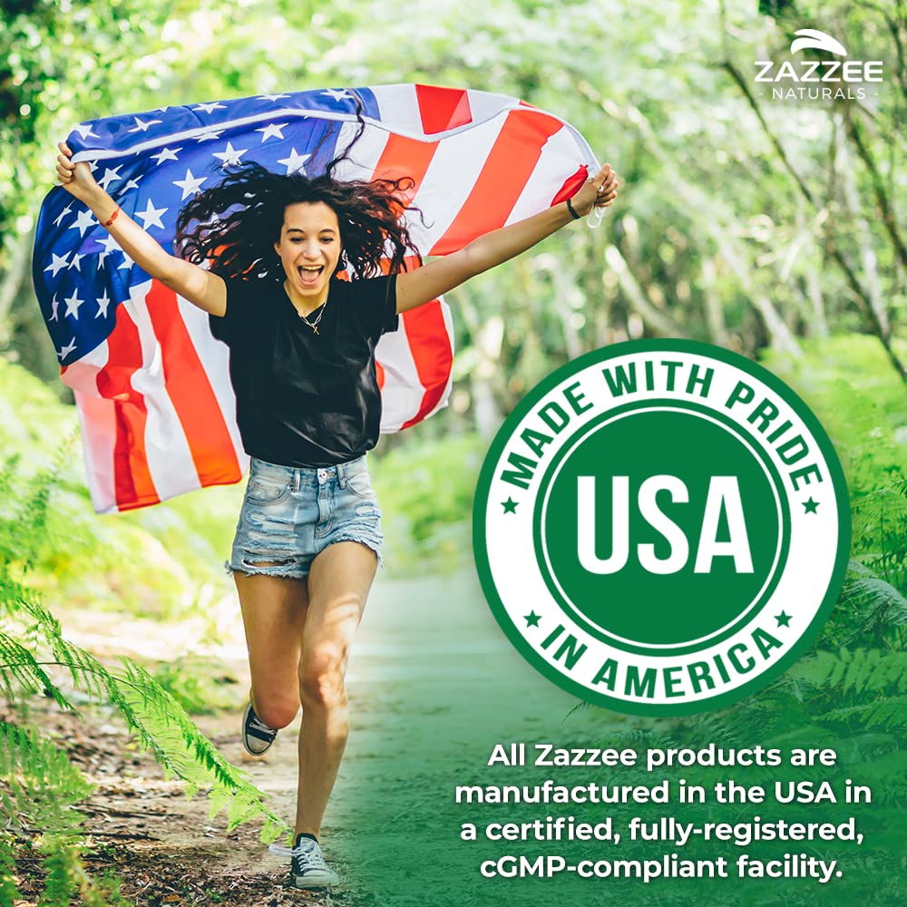 Zazzee organic spirulina powder mixed in a green breakfast shake