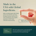 Fast dissolving vegan phyto capsules displaying clean plant based ingredients label