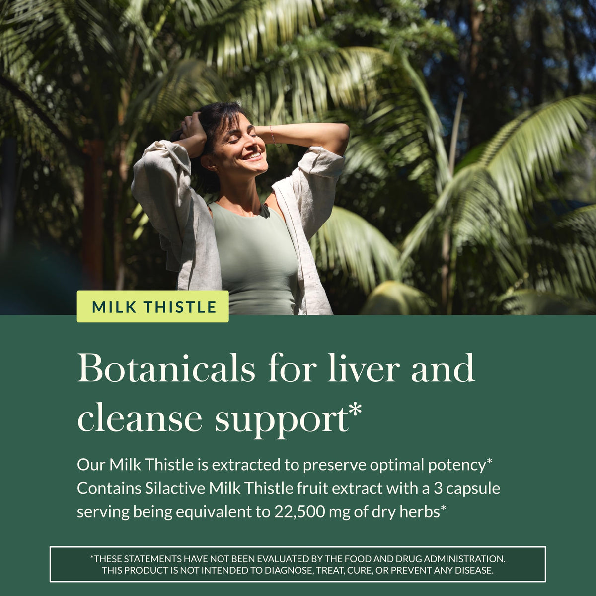 Premium imported USA beauty and health care packaging of liver detox supplement