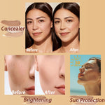 Qawnfy smoothing and blurring pore coverage formula demo