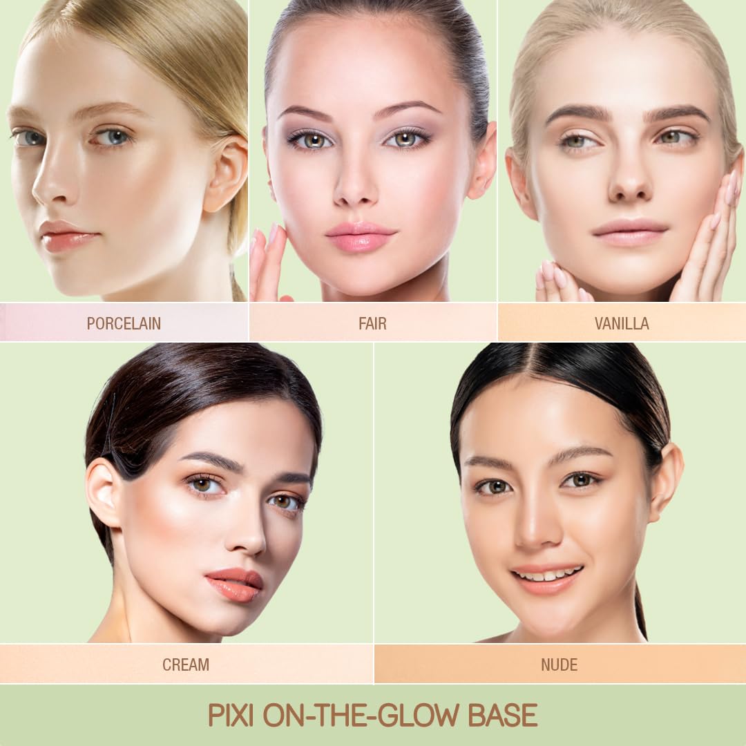 Hydrating skin tint stick by Pixi opened to show cream texture.