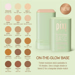 Pixi On the Glow Base moisturizing cream stick for all skin types.