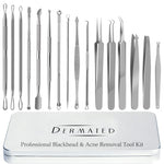 Dermated tool kit showing ergonomic anti-slip texture