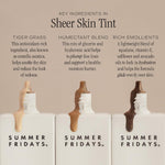 Summer Fridays liquid skin tint showing the shade four color drop
