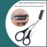 Ericotry brow shaping tool being adjusted for accurate facial hair removal