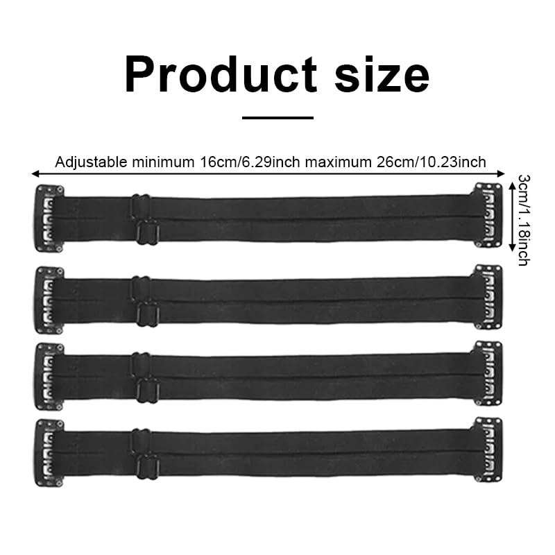 Adjustable elastic facelift straps with hair clips