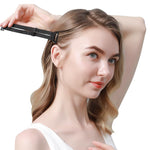 Beige and black elastic facelift bands for instant contour