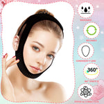 Adjustable velcro strap mechanism on Inocean jawline shaper