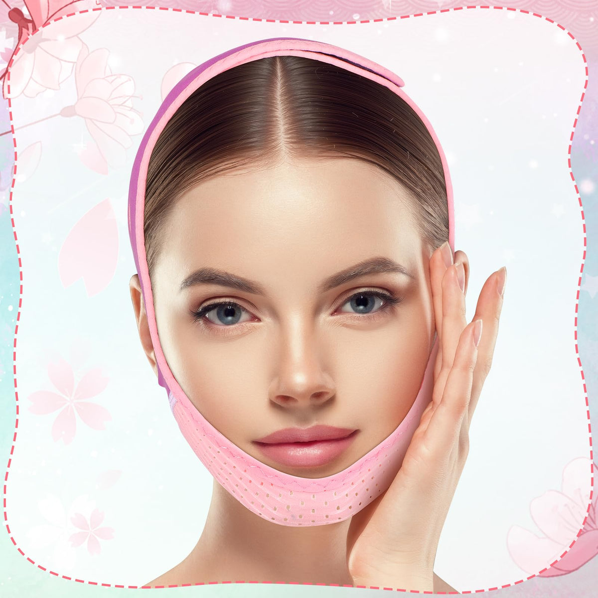 Side profile view of Inocean chin strap showing ergonomic fit