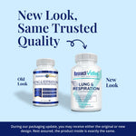 Research Verified capsule supplement showing dietary facts and certified premium USA manufacturing details.