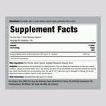 Piping Rock Stinging Nettles supplement facts label