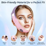Side view of woman wearing Bitnex V-line face mask