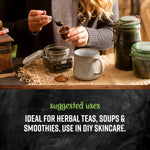 Frontier Co-op stinging nettle leaf packaging details