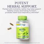 Solaray Nettle Leaf Vegan Capsules Packaging