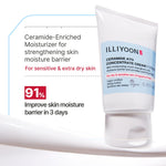 Illiyoon Ceramide Ato Concentrate Cream side profile showing fluid ounce volume details