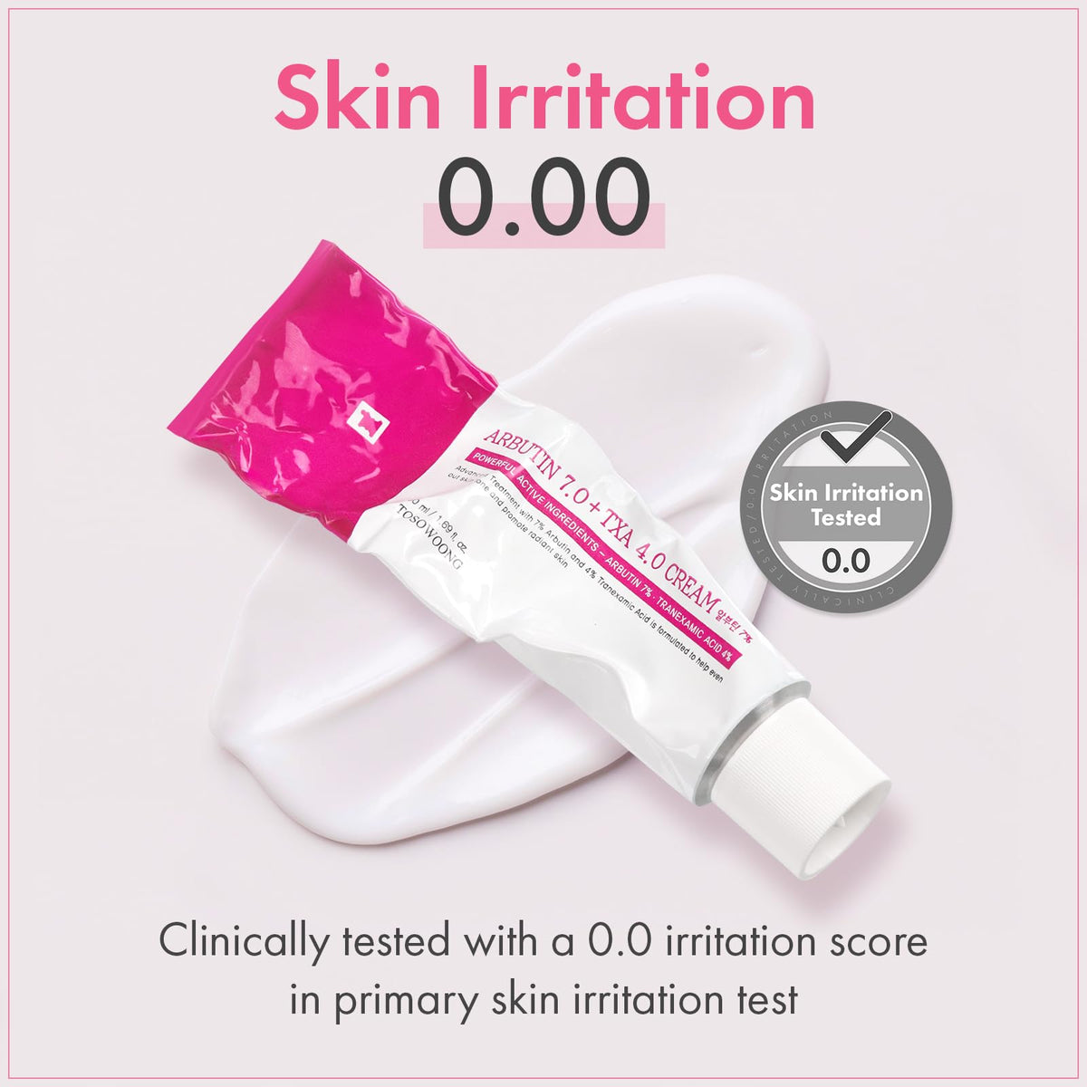 Dermatologist tested Korean spot clear cream containing niacinamide and glutathione